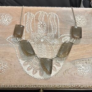 Elegant Smoky Quartz Necklace